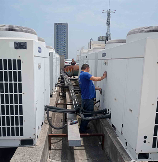 秀洲中央空调制热和不制冷系统维修方法